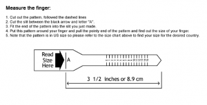 Silicone sings online south africa ring sizer
